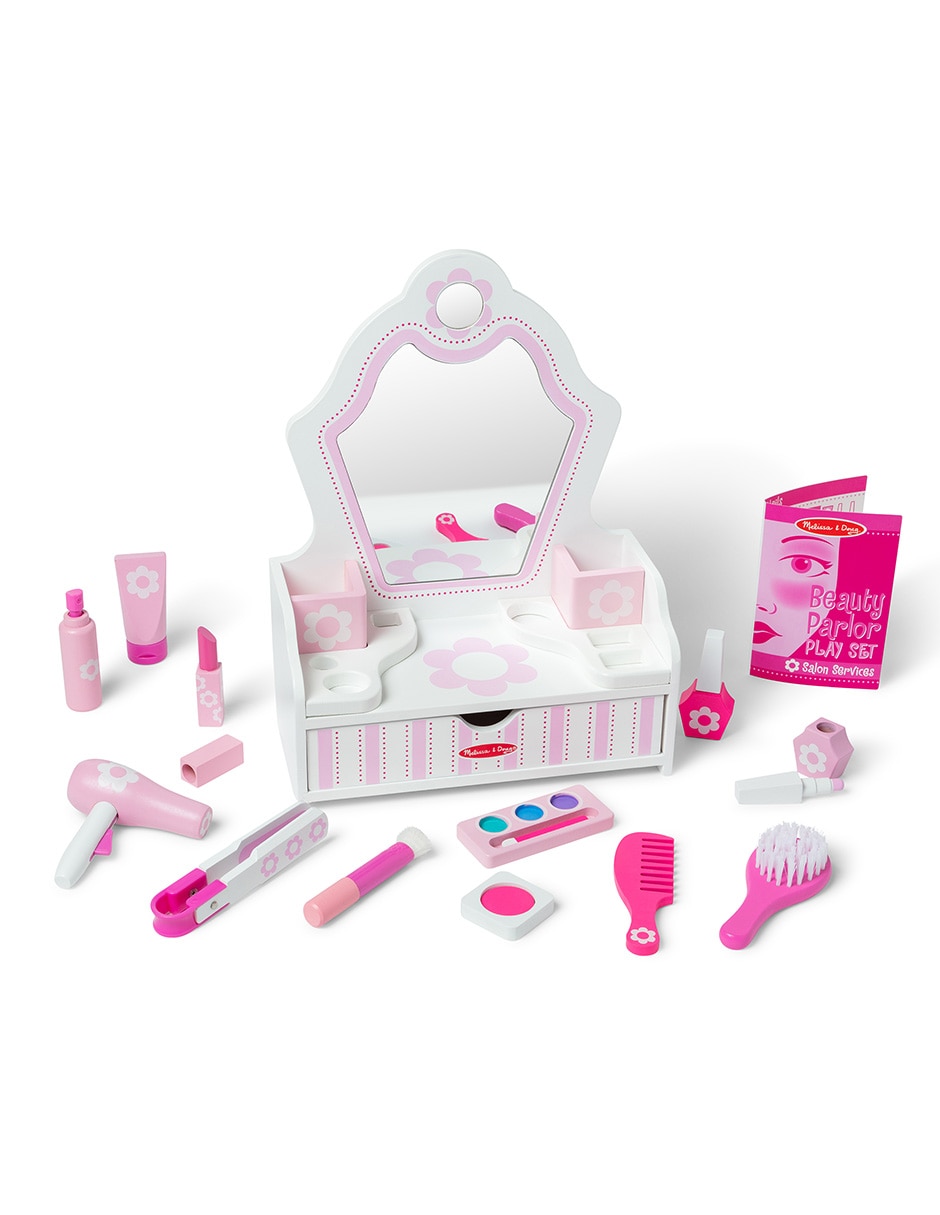 Kit salón de belleza juego de rol para niños 3