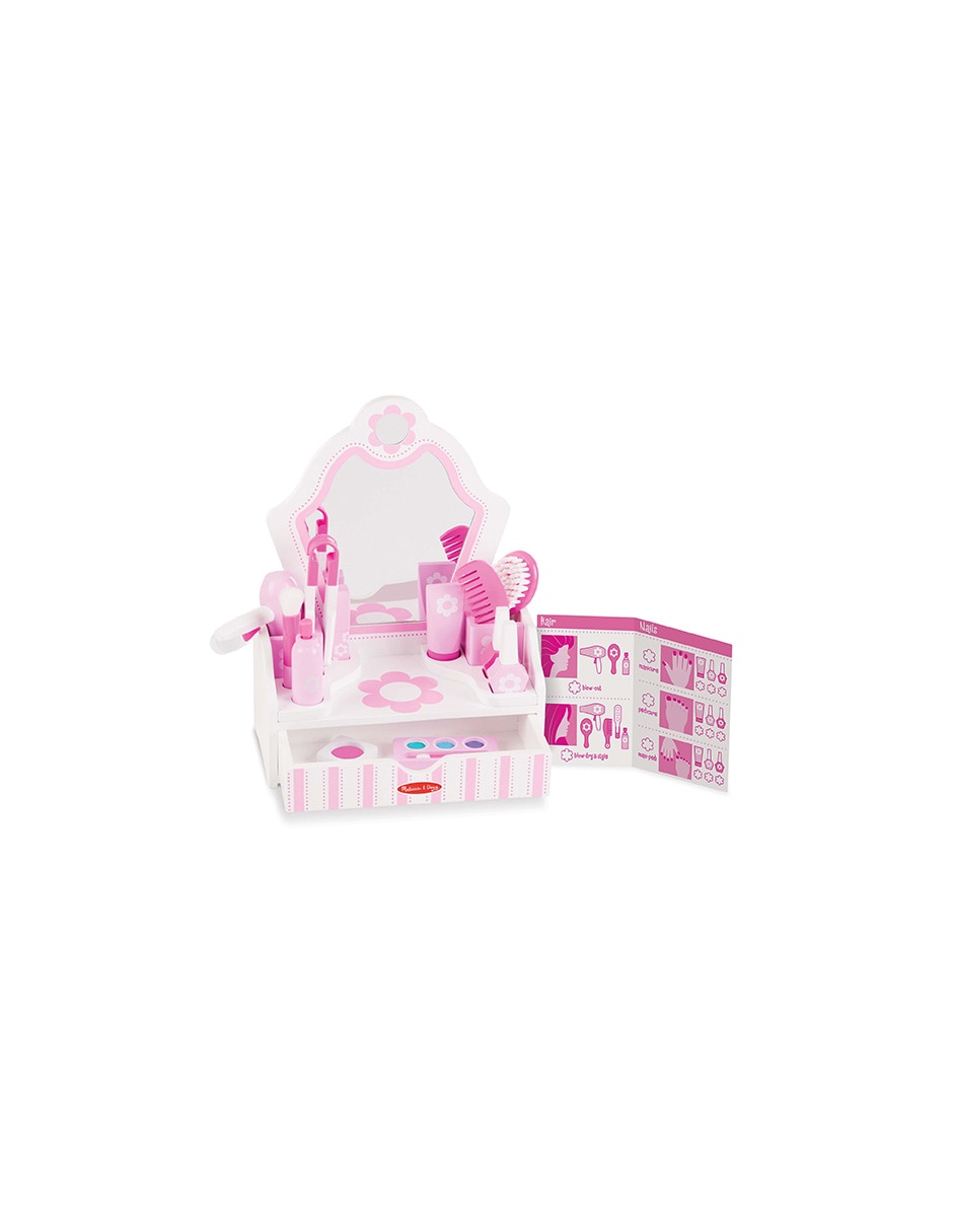 Kit salón de belleza juego de rol para niños 6