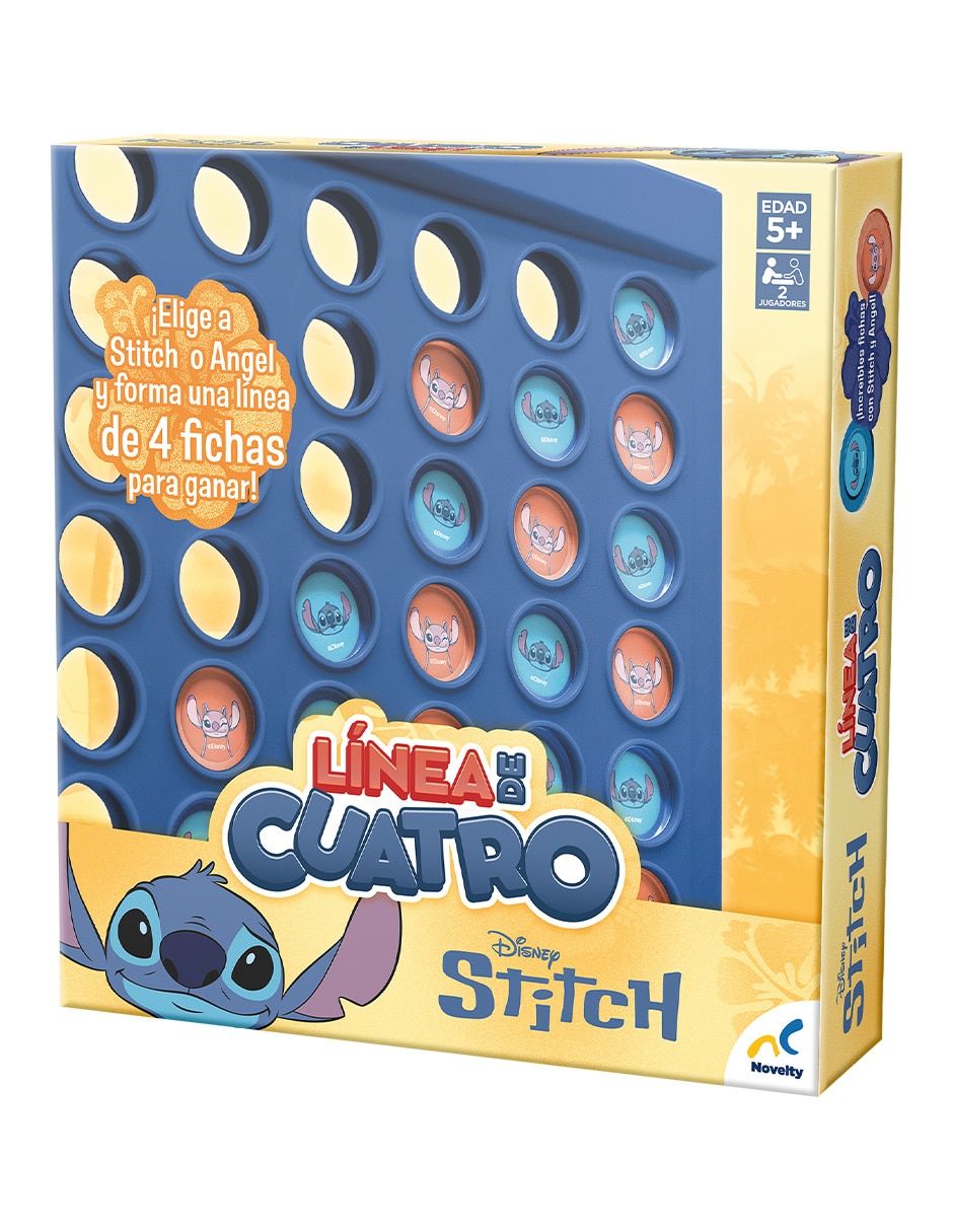 Juego de mesa linea de 4 Stitch 4