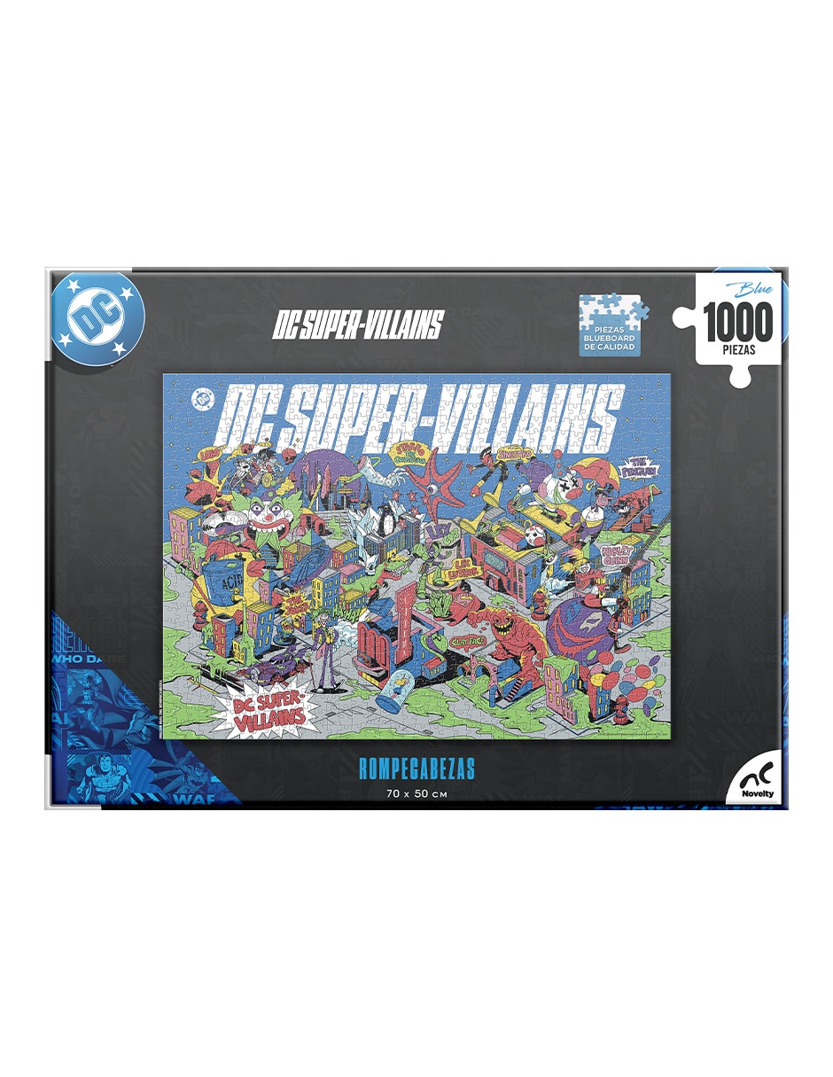 Rompecabezas Premium Villanos Dc 1000 piezas 5