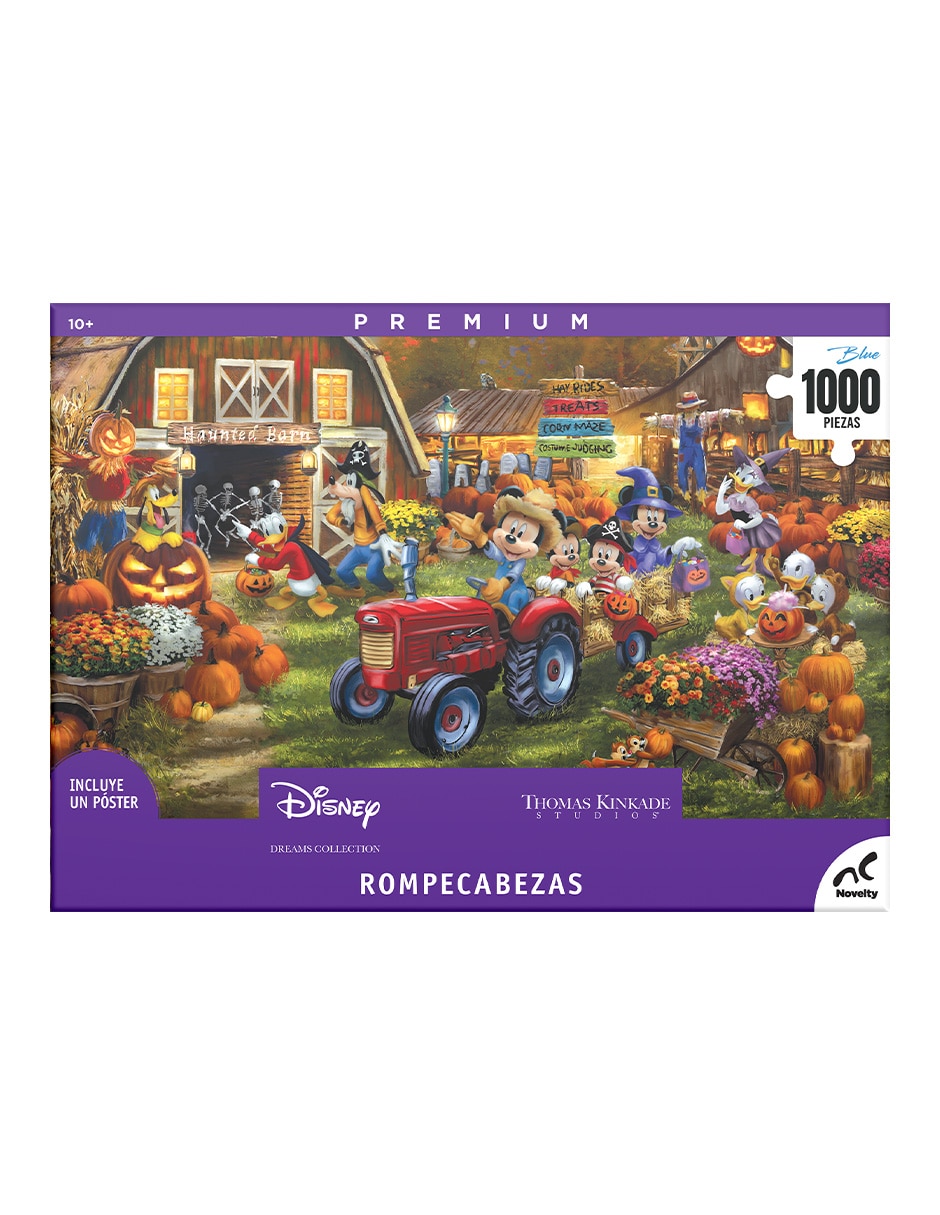 Rompecabezas Premium Disney Micky Granja Tk 1000 piezas 4