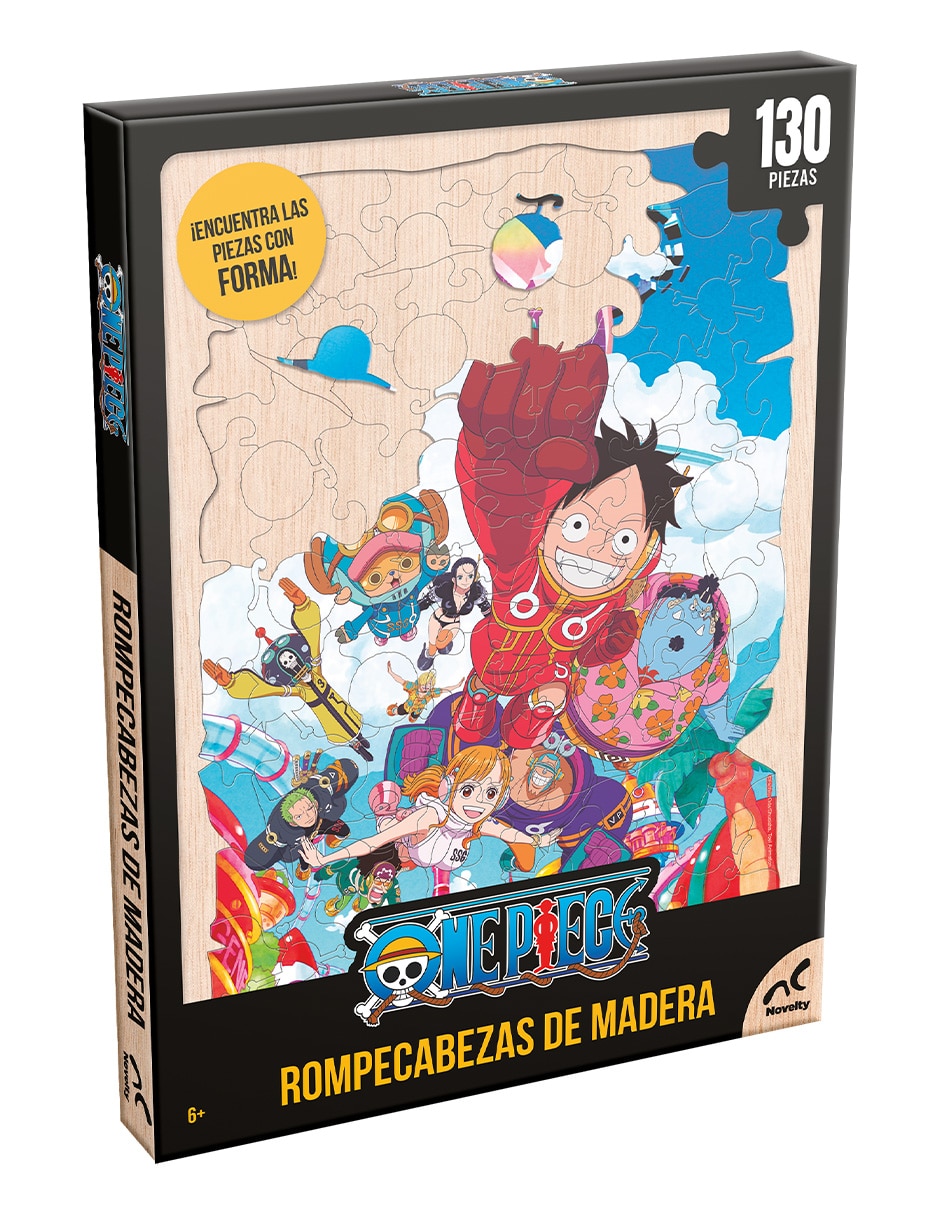 Rompecabezas Coleccionable Madera One Piece 130 piezas Rompecabezas Coleccionable Madera One Piece 130 piezas