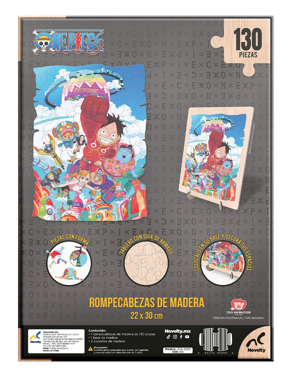 Rompecabezas Coleccionable Madera One Piece 130 piezas 3