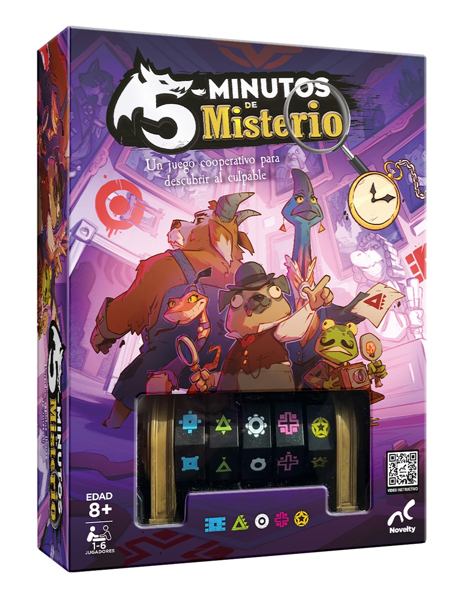 Juego de mesa 5 minutos de misterio