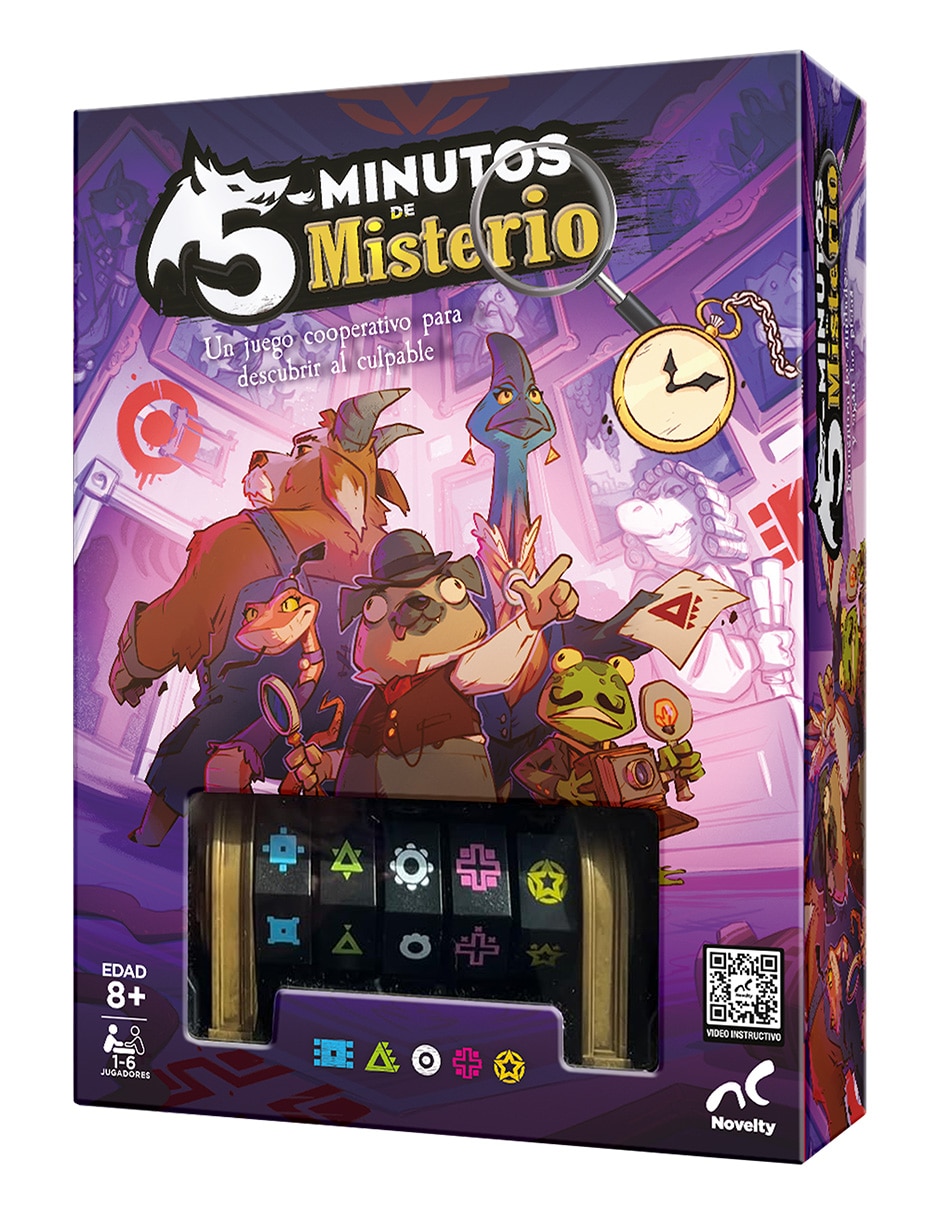 Juego de mesa 5 minutos de misterio 3
