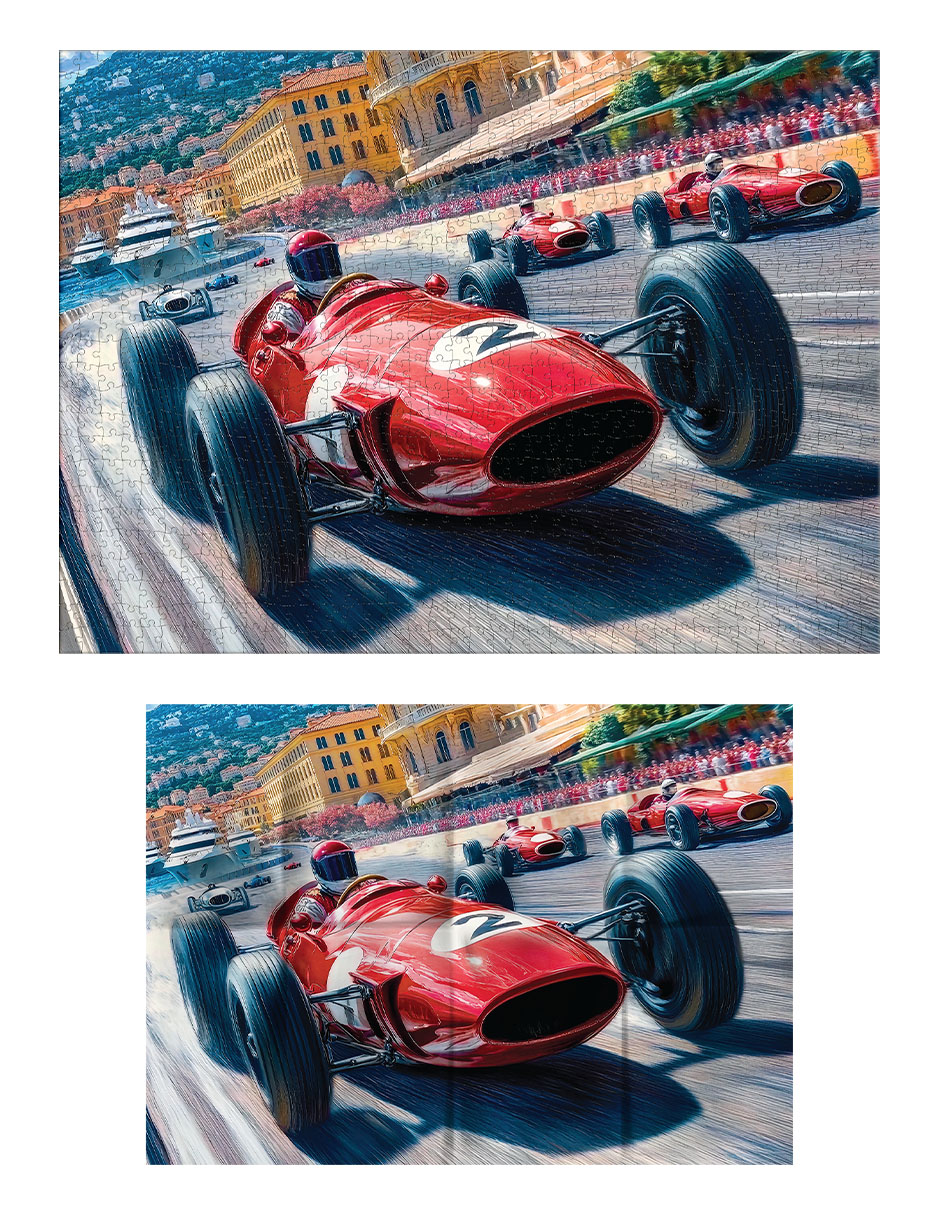 Rompecabezas Monaco 1960 1000 piezas 5