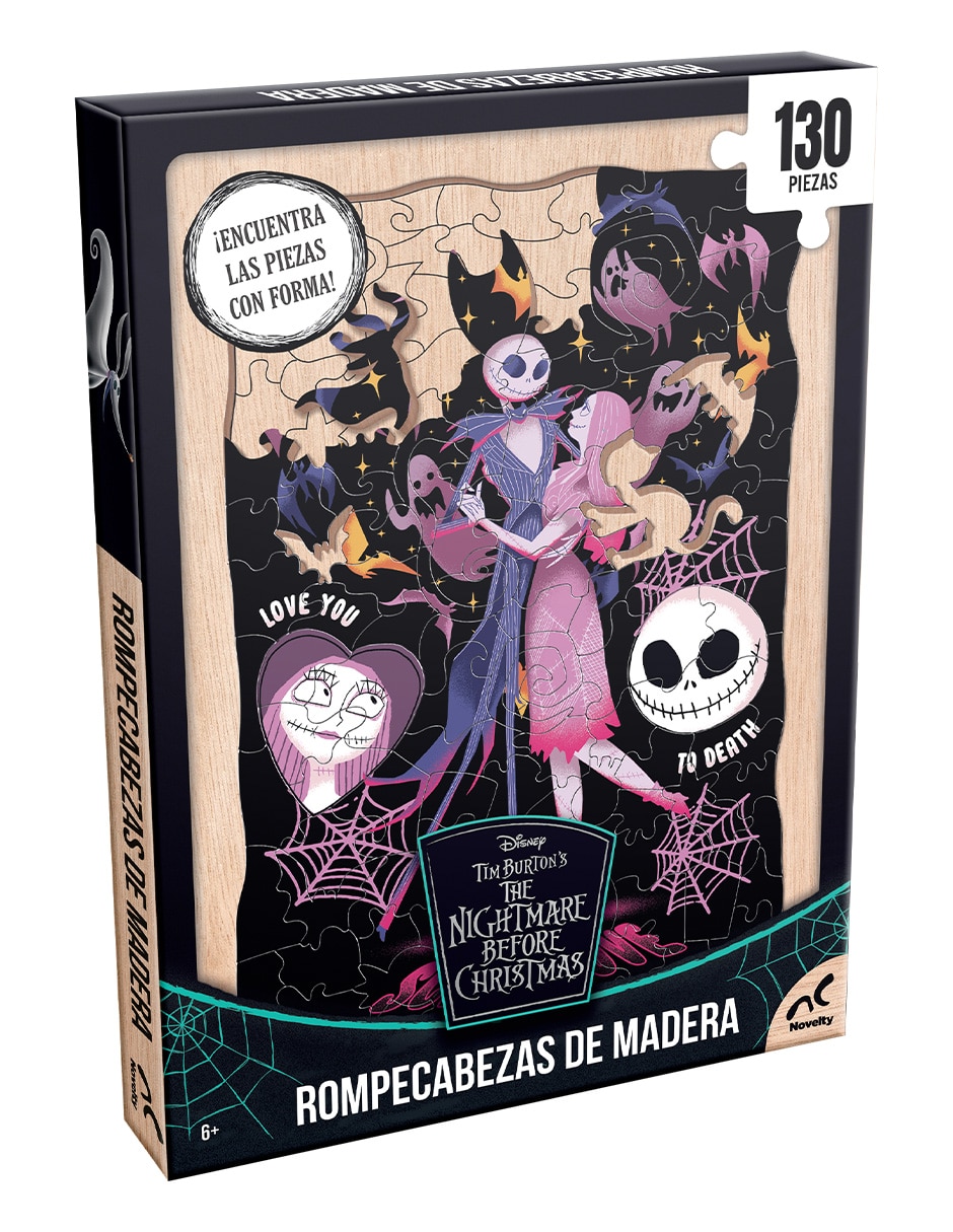Rompecabezas Coleccionable Madera Nightmare Before Christmas 130 piezas Rompecabezas Coleccionable Madera Nightmare Before Christmas 130 piezas