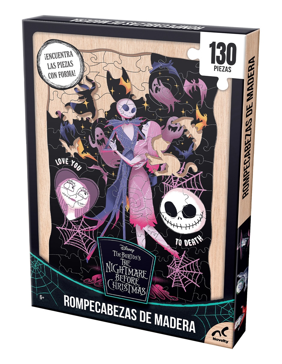 Rompecabezas Coleccionable Madera Nightmare Before Christmas 130 piezas 2