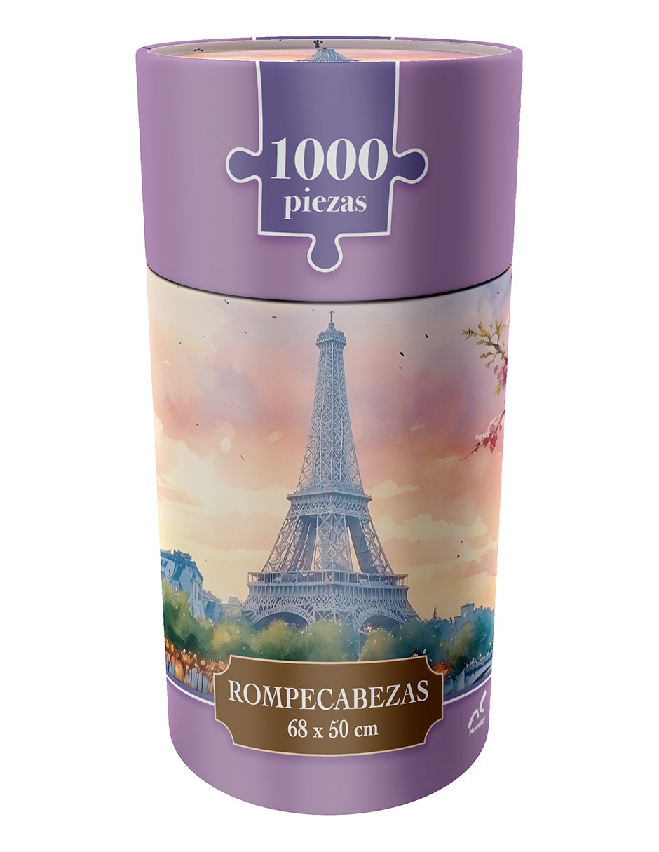 Rompecabezas Paisaje Primavera en Paris 1000 piezas