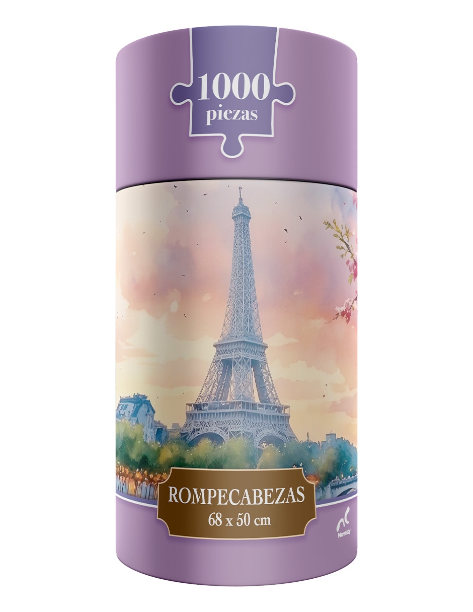 Rompecabezas Paisaje Primavera en Paris 1000 piezas 2