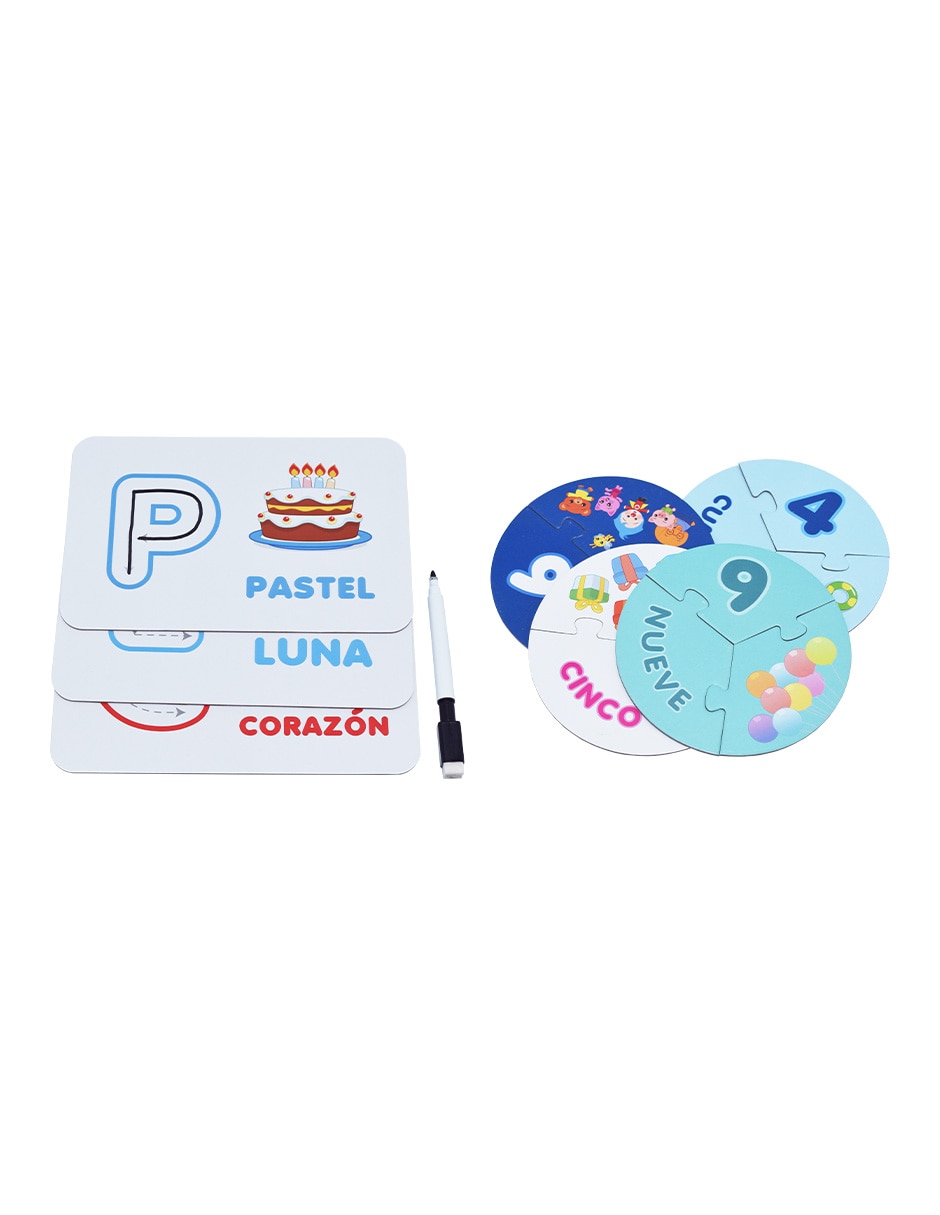 Preescolar educando Plim Plim primeras letras y numeros 2