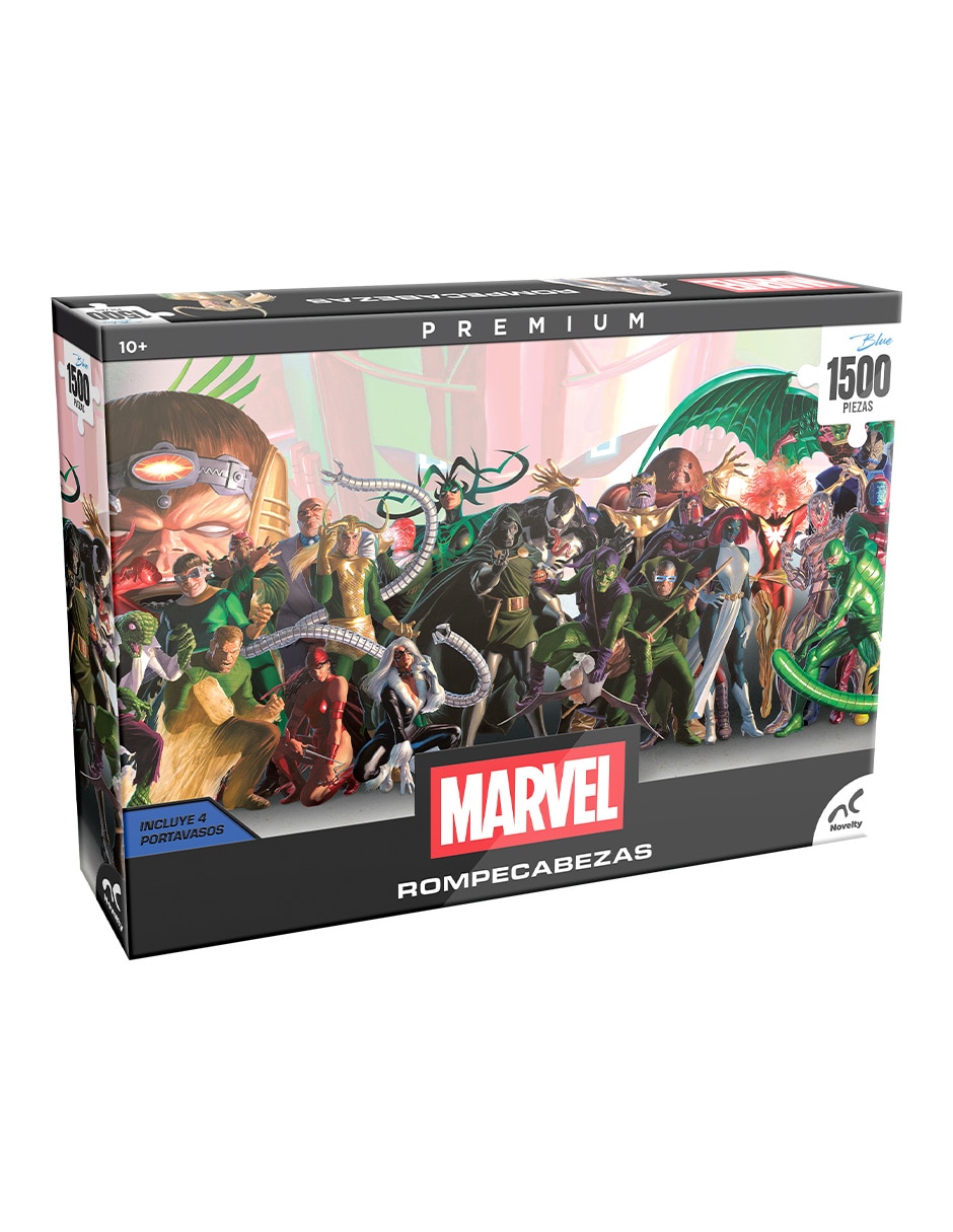 Rompecabezas Superhéroes Premium Villanos Marvel 1500 piezas