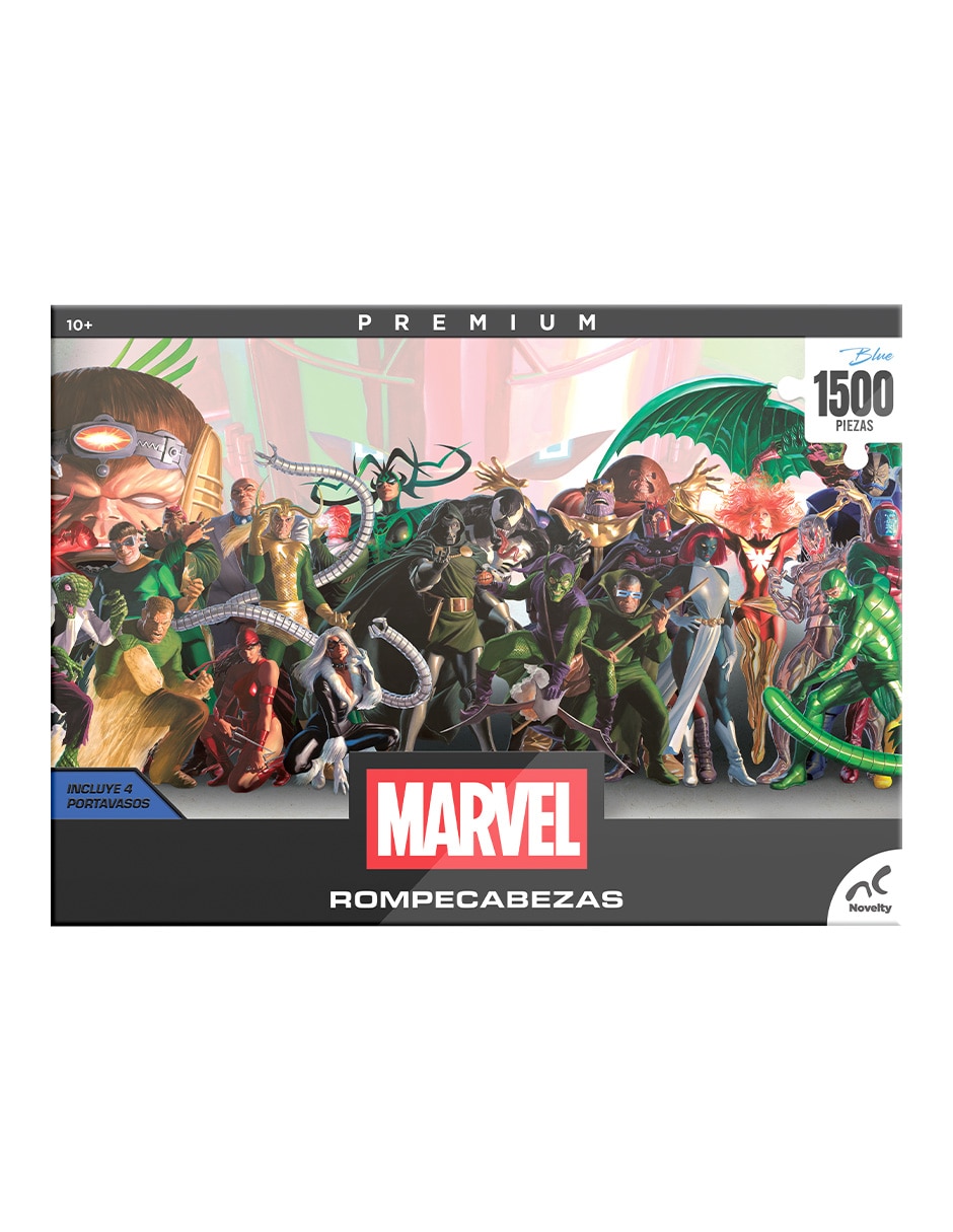 Rompecabezas Superhéroes Premium Villanos Marvel 1500 piezas 3