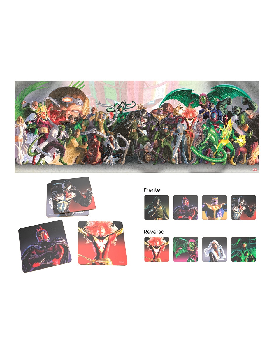 Rompecabezas Superhéroes Premium Villanos Marvel 1500 piezas 5