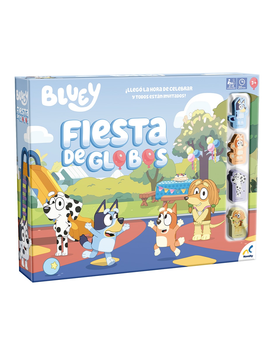 Juego de mesa Bluey fiesta de globos