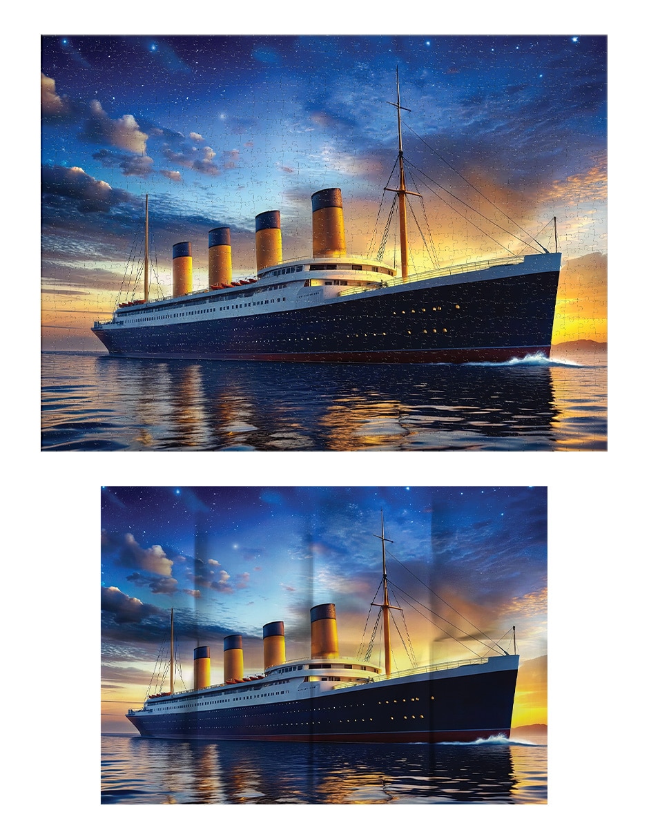 Rompecabezas Paisaje Titanic 1000 piezas 5