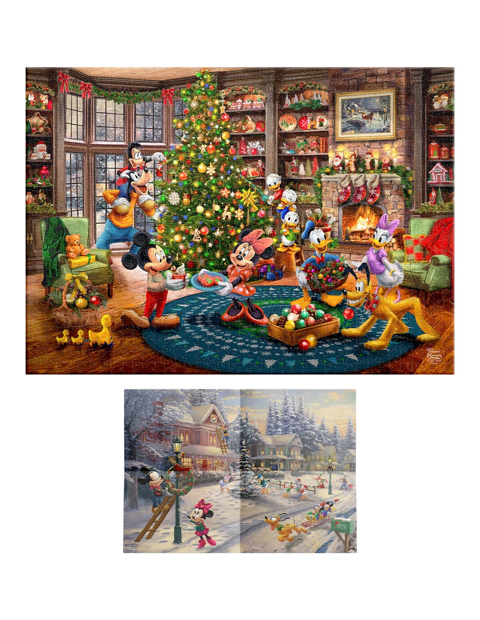 Rompecabezas premium Disney Micky Navidad Tk 1000 piezas 5
