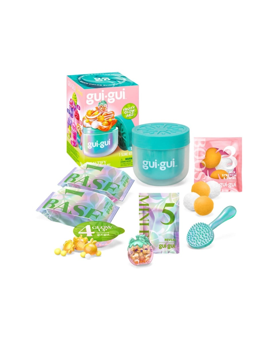 Slime gui variedad frutas juego recreativo 13