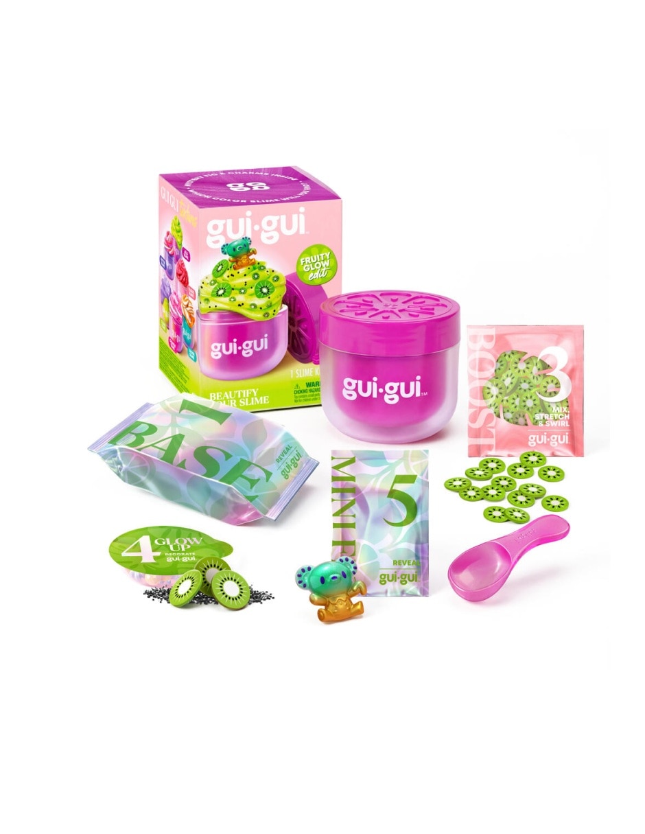 Slime gui variedad frutas juego recreativo 7