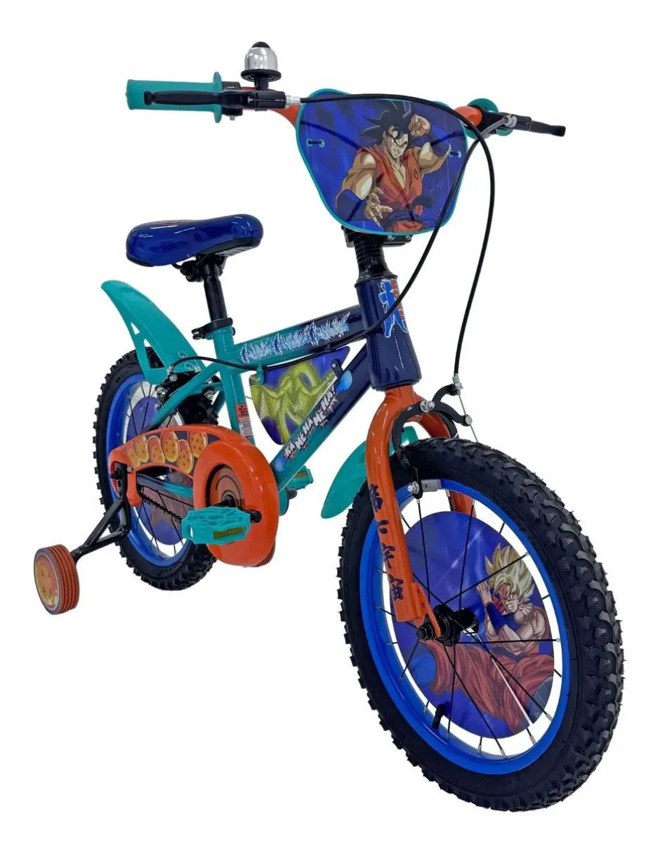 Bicicleta infantil rodada Dragon Ball para 5