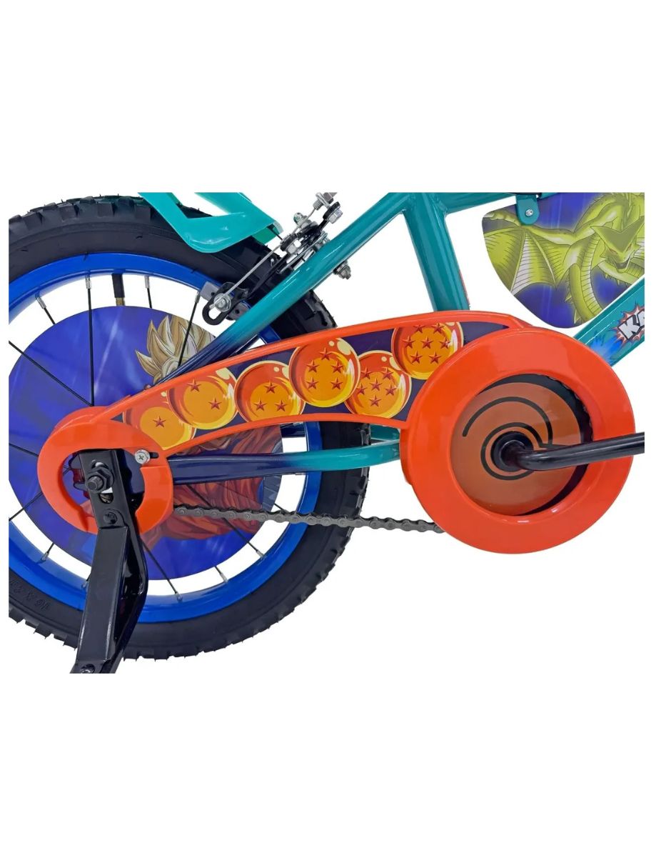 Bicicleta infantil rodada Dragon Ball para 3