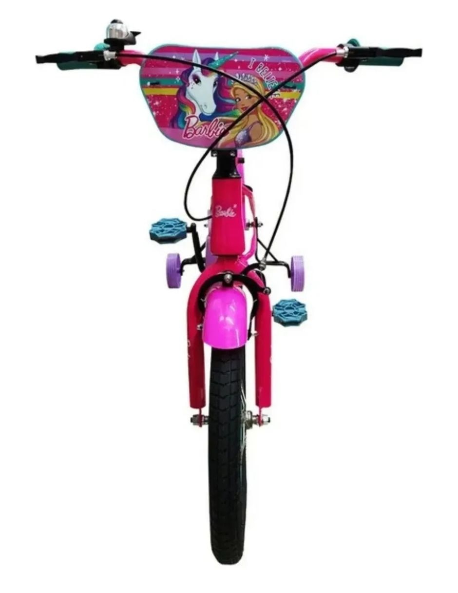 Bicicleta infantil rodada Barbie para 3