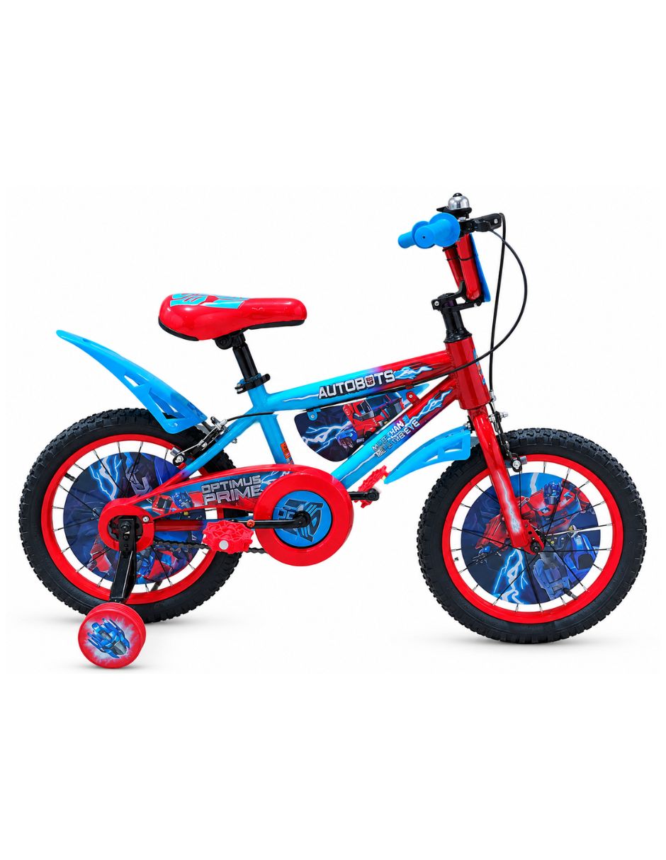 Bicicleta infantil rodada Transformers