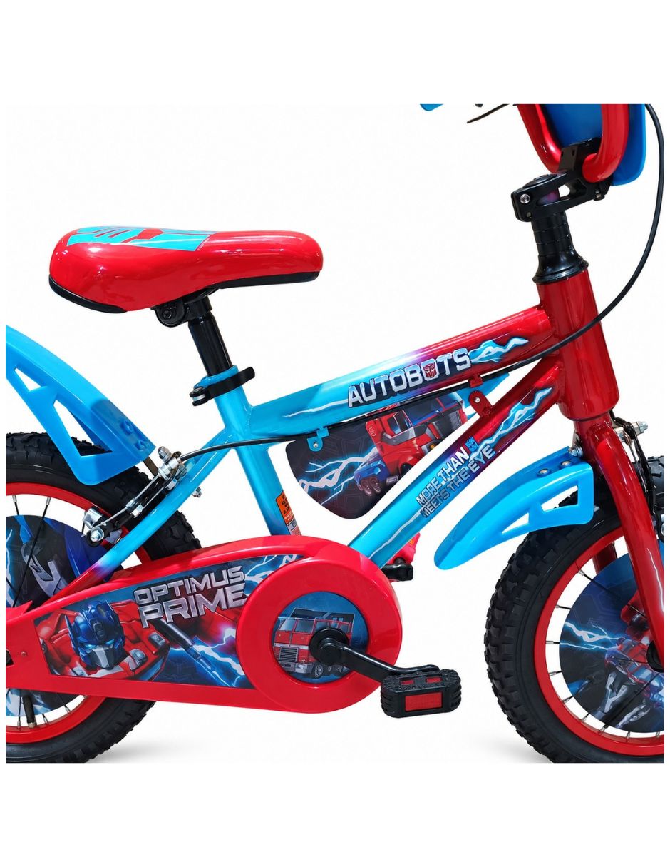 Bicicleta infantil rodada Transformers 4