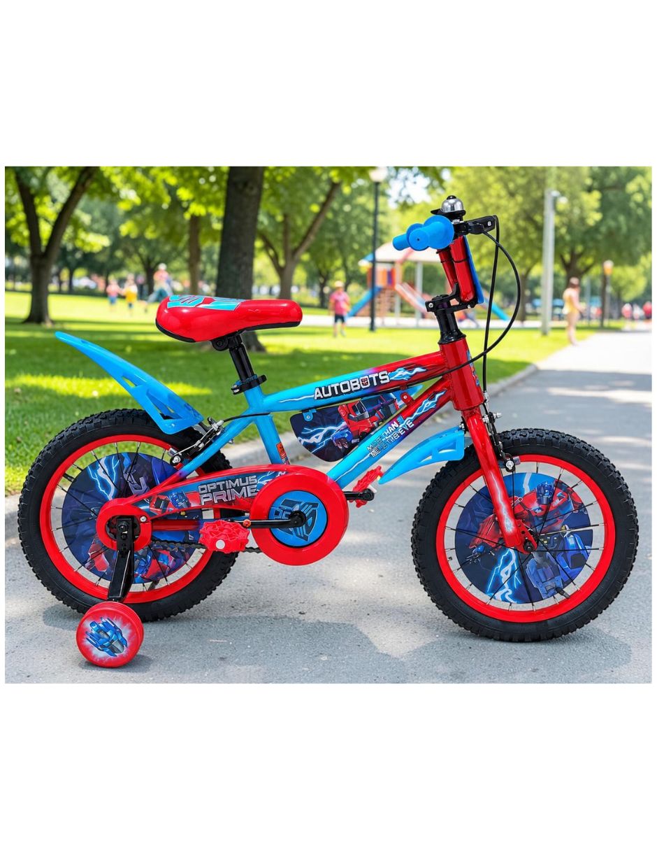 Bicicleta infantil rodada Transformers 2