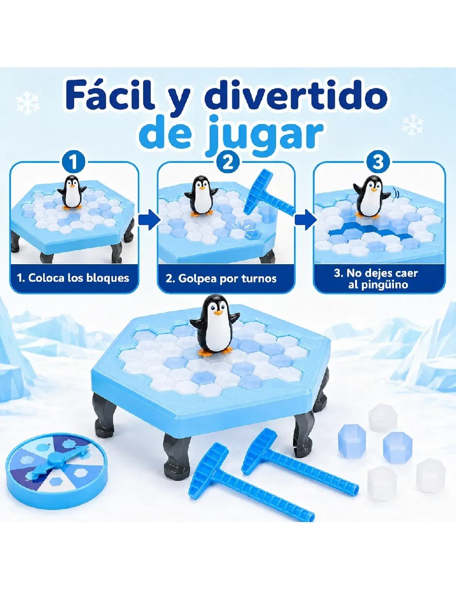 Juego de mesa salvar al pingüino 4