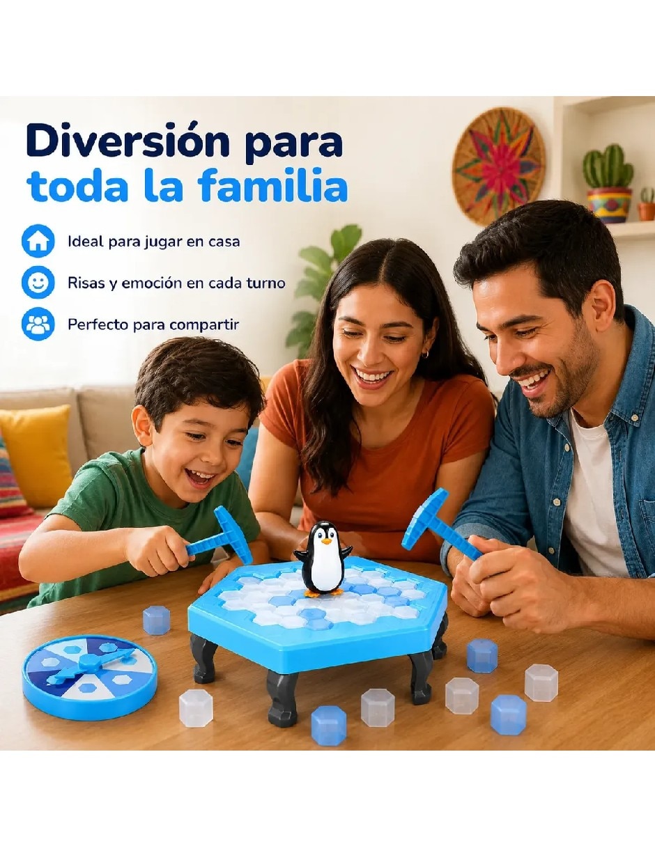 Juego de mesa salvar al pingüino 3
