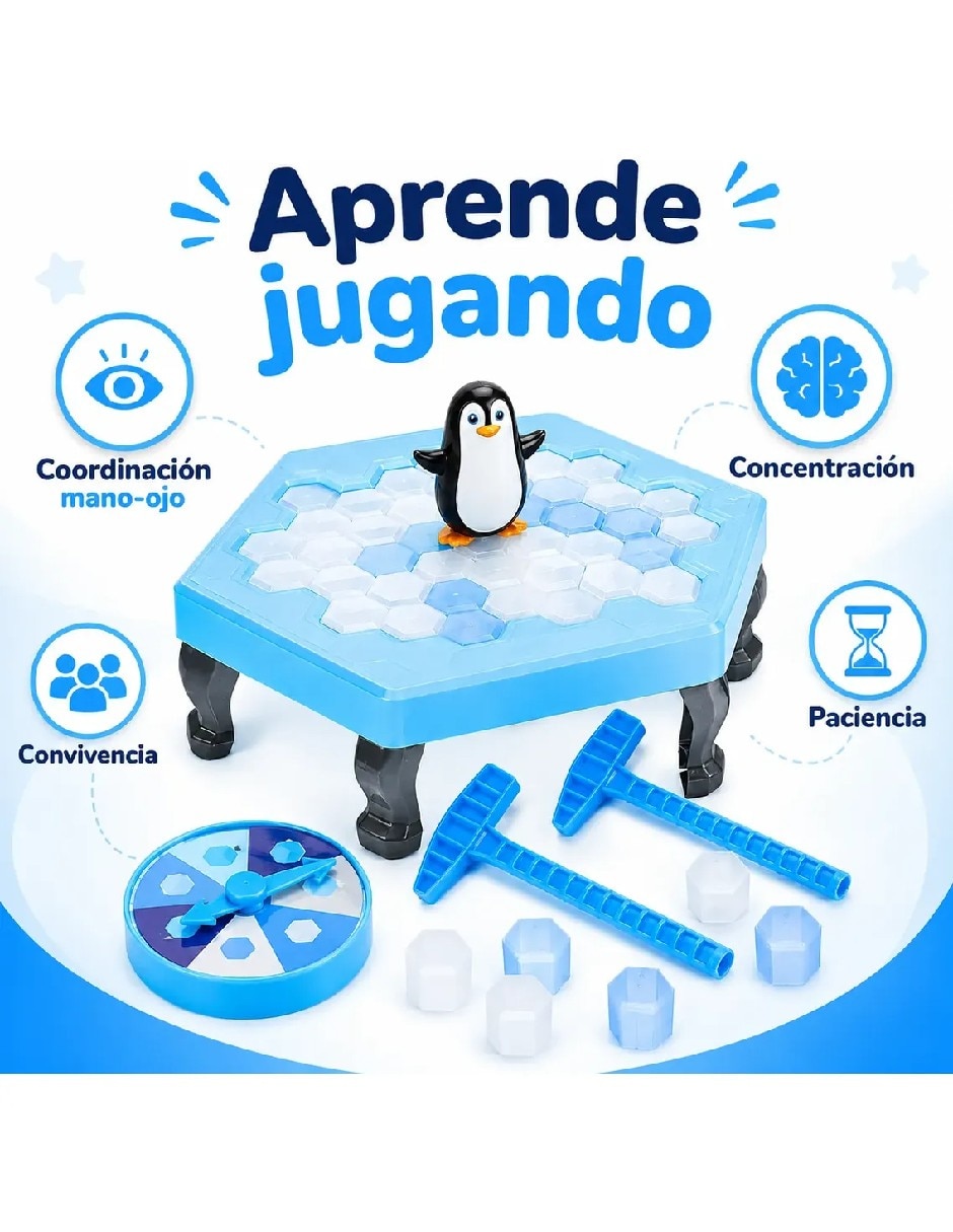 Juego de mesa salvar al pingüino 2
