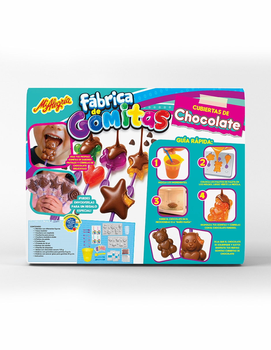 Gomitas cubiertas de chocolate 2