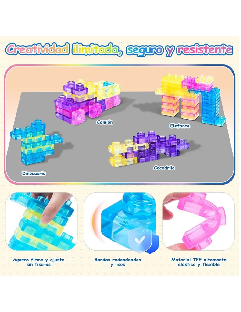 Set de bloques suaves de construcción 15009gu 4
