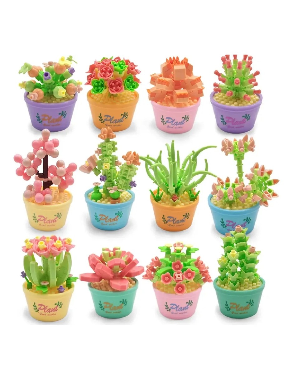Set de 12 flores armables 15000GU