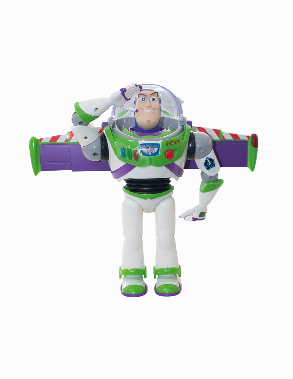 Muñeco personaje articulada toy story buzz lightyear estándar con luz y sonido