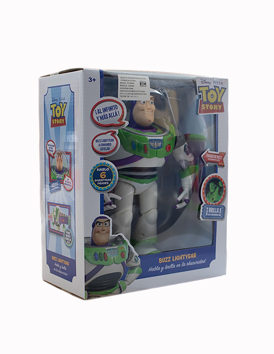 Muñeco personaje articulada toy story buzz lightyear estándar con luz y sonido