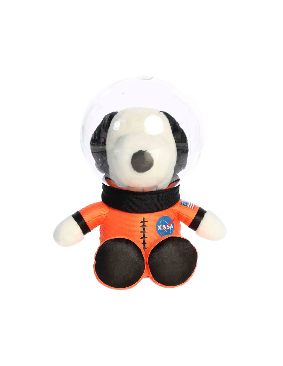 Peluche de Peanuts Perro Traje espacial de Snoopy con casco de 25 cm