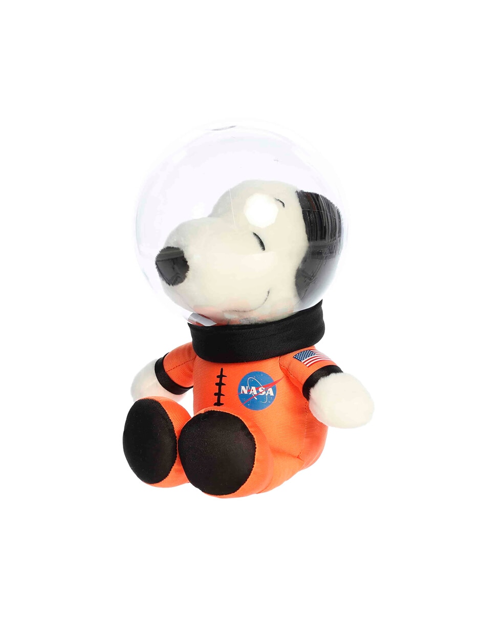 Peluche de Peanuts Perro Traje espacial de Snoopy con casco de 25 cm