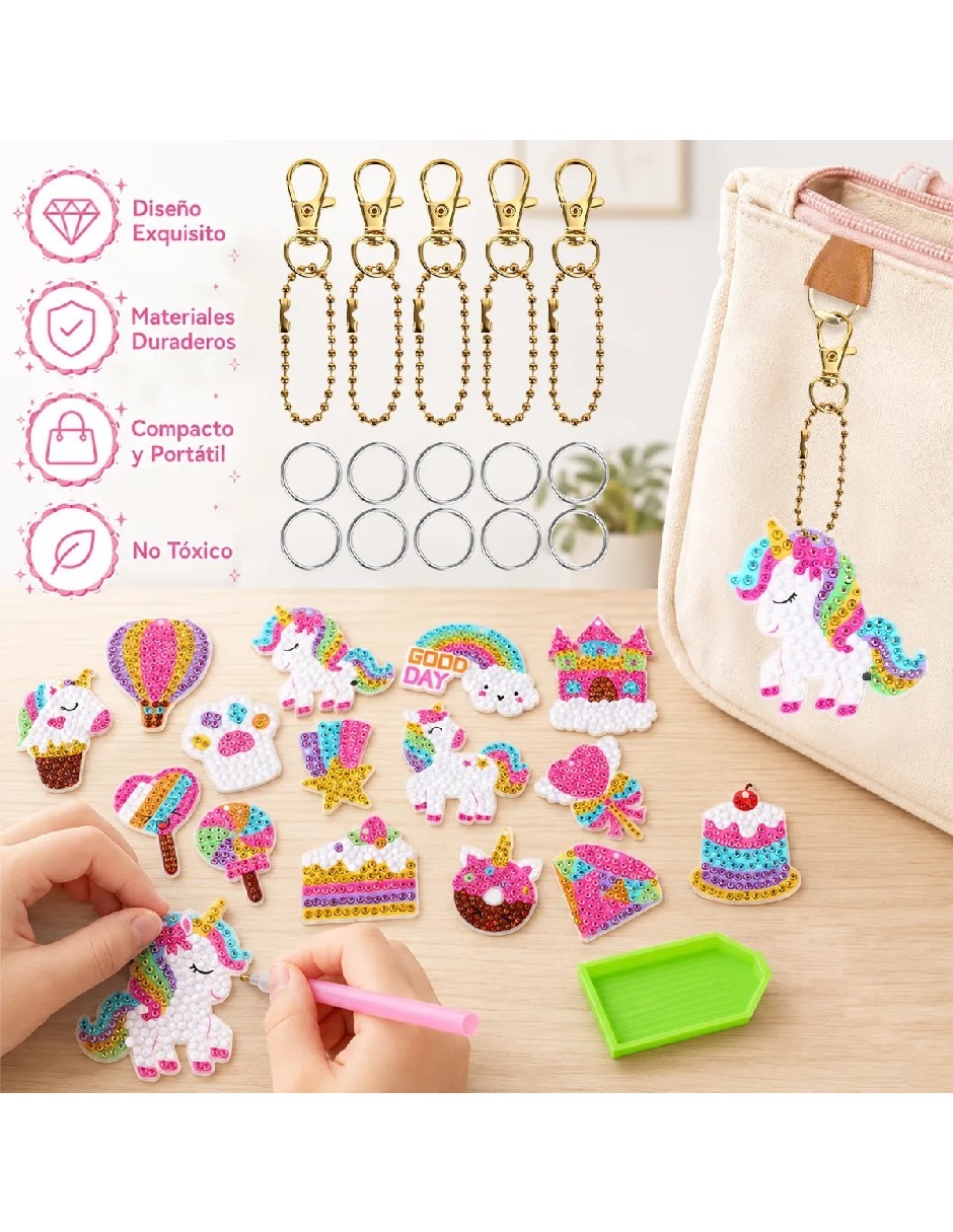 Kit de creación de joyería y accesorios de unicornio 5