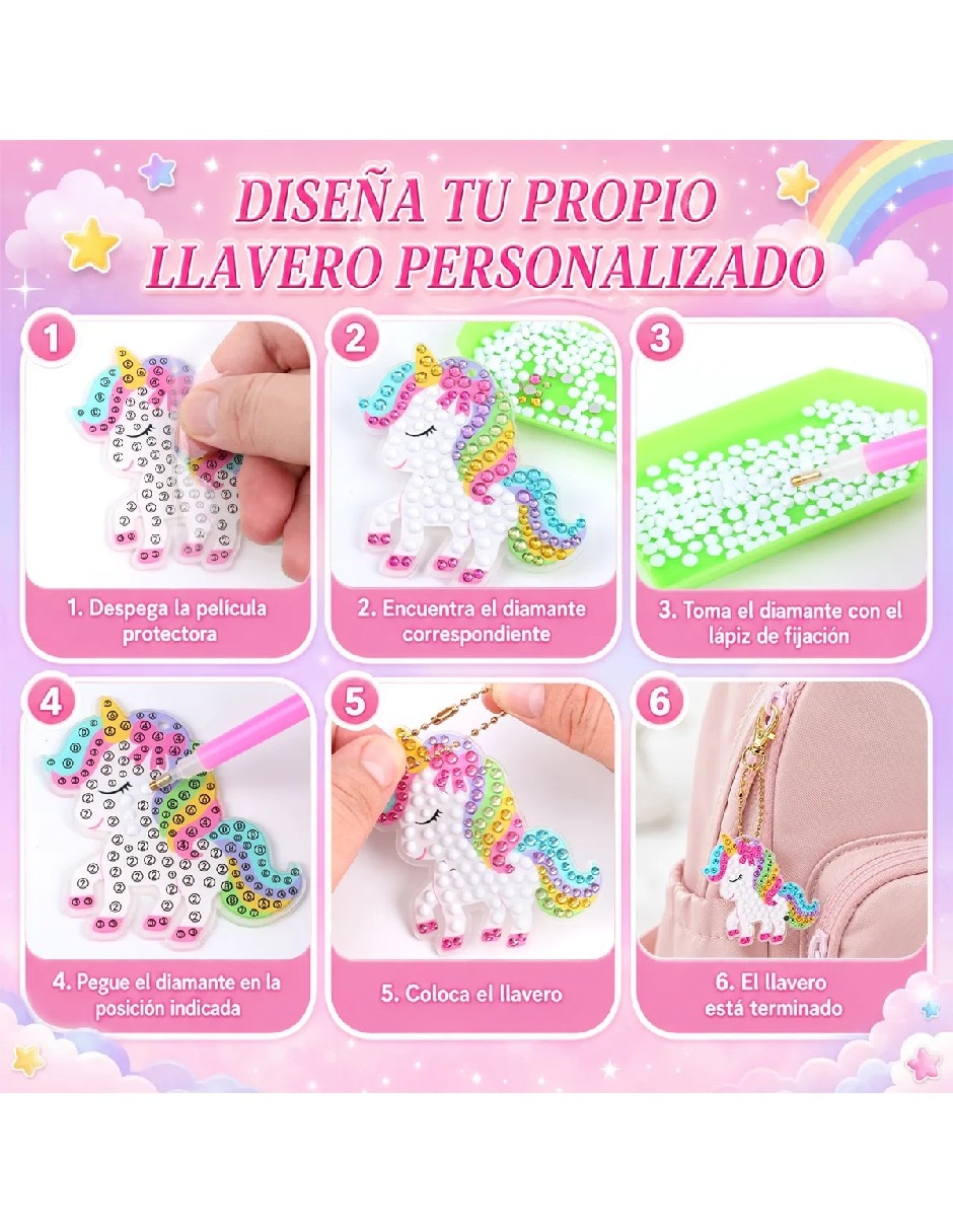 Kit de creación de joyería y accesorios de unicornio 4