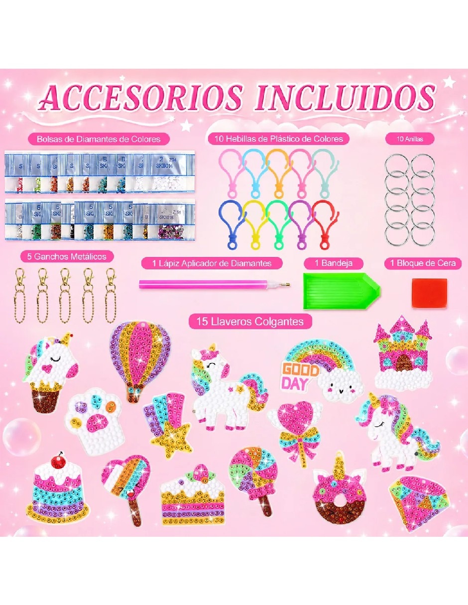 Kit de creación de joyería y accesorios de unicornio 2