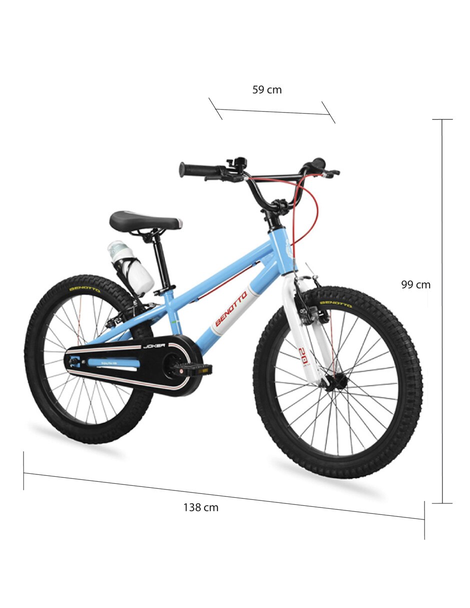 Bicicleta infantil rodada 20 unisex 7