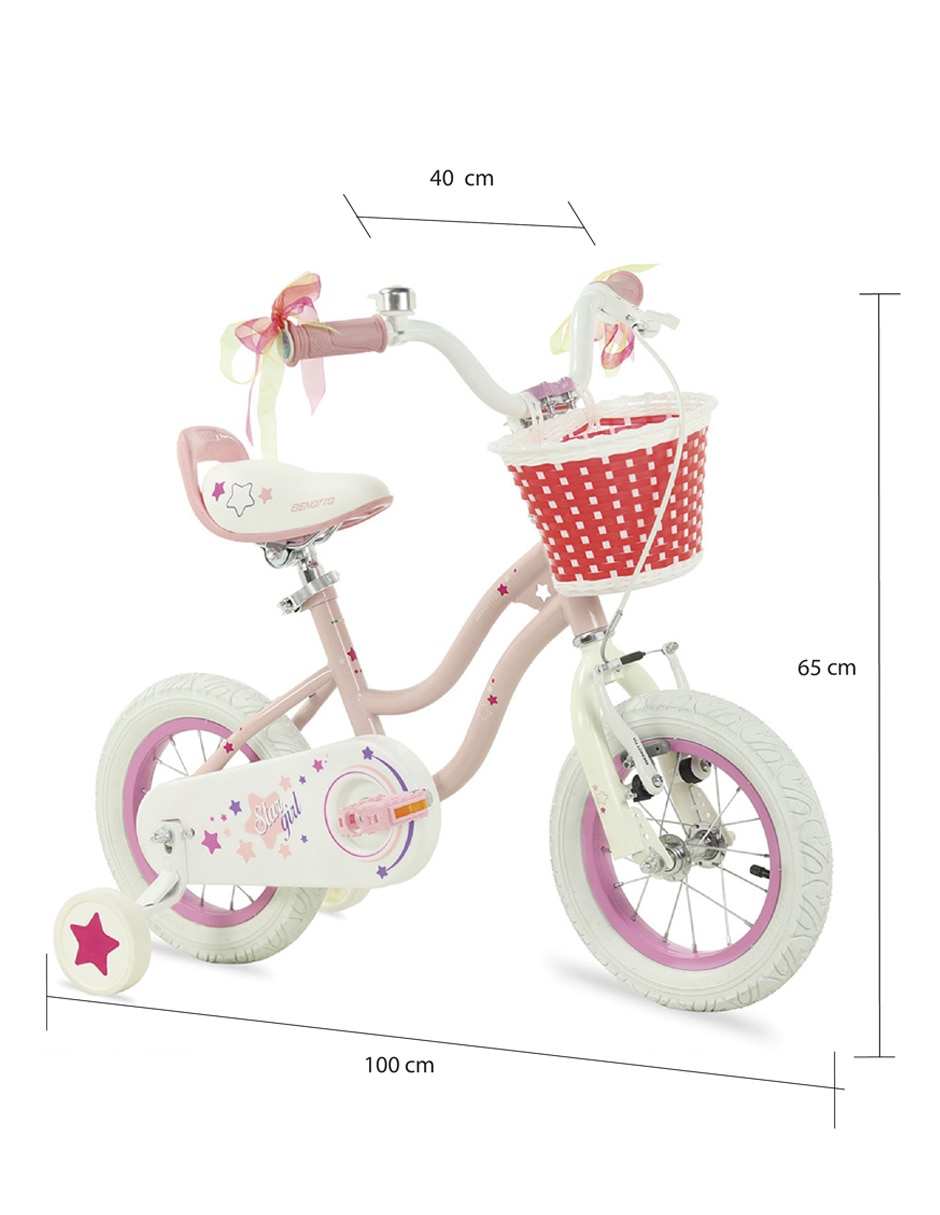 Bicicleta infantil rodada 12 unisex 7