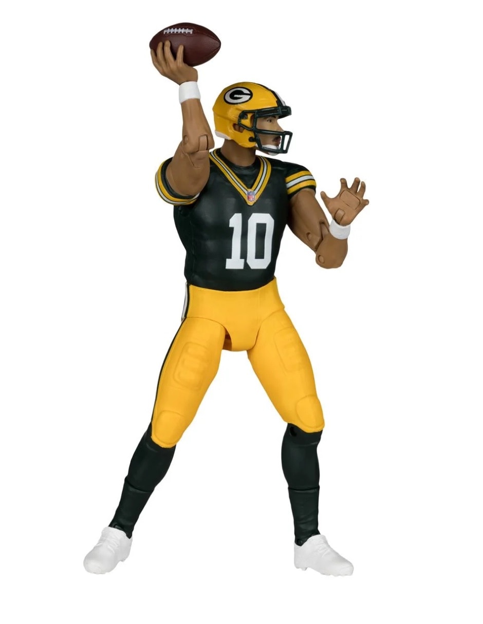 Figura de colección articulada NFL Green Bay Packers Jordan Love