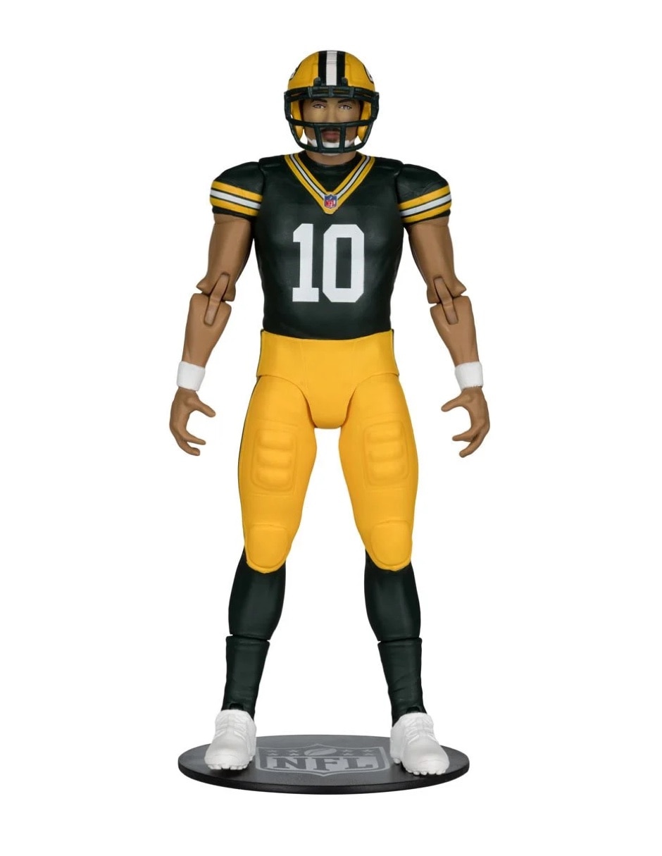 Figura de colección articulada NFL Green Bay Packers Jordan Love 4