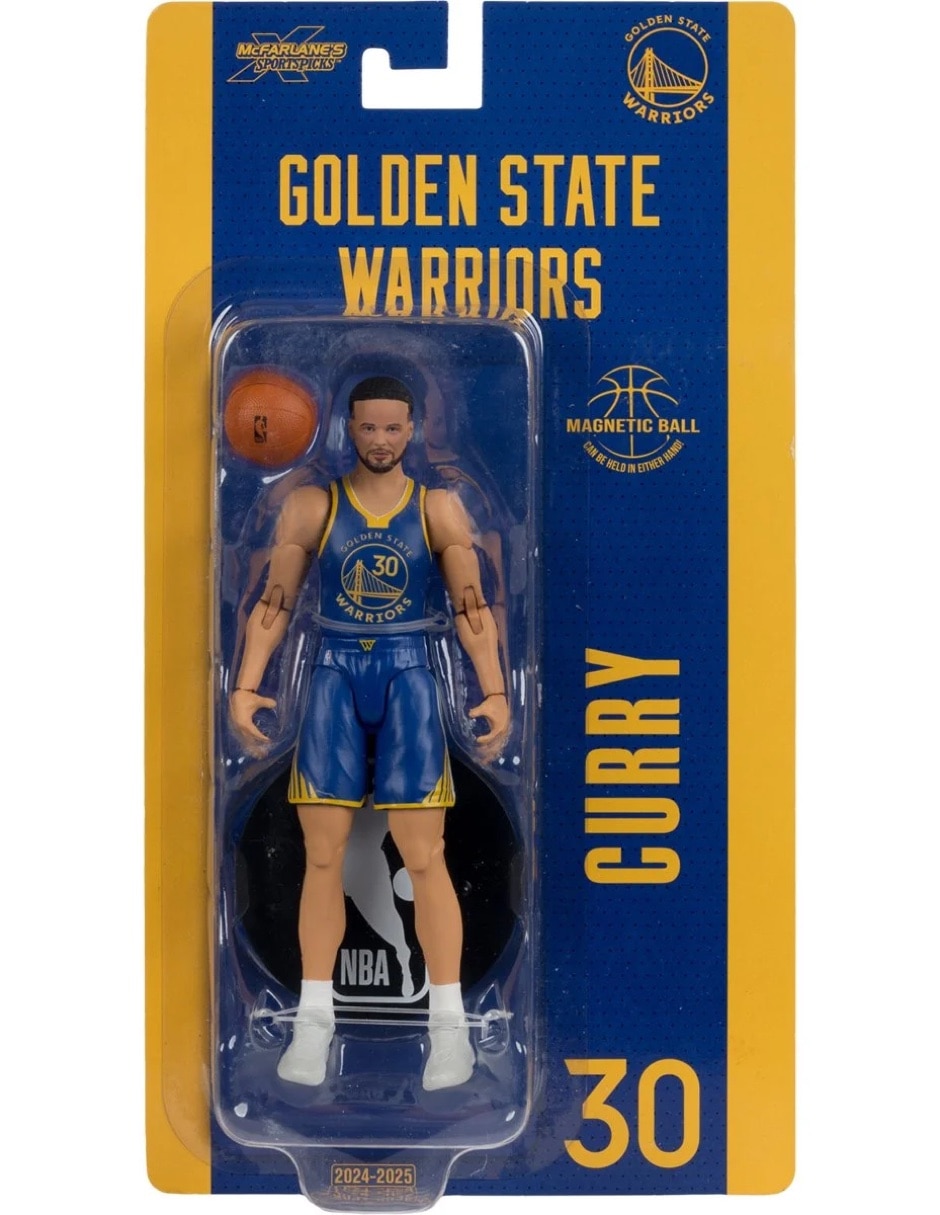 Figura de colección articulada Golden State Warriors Stephen Curry 6