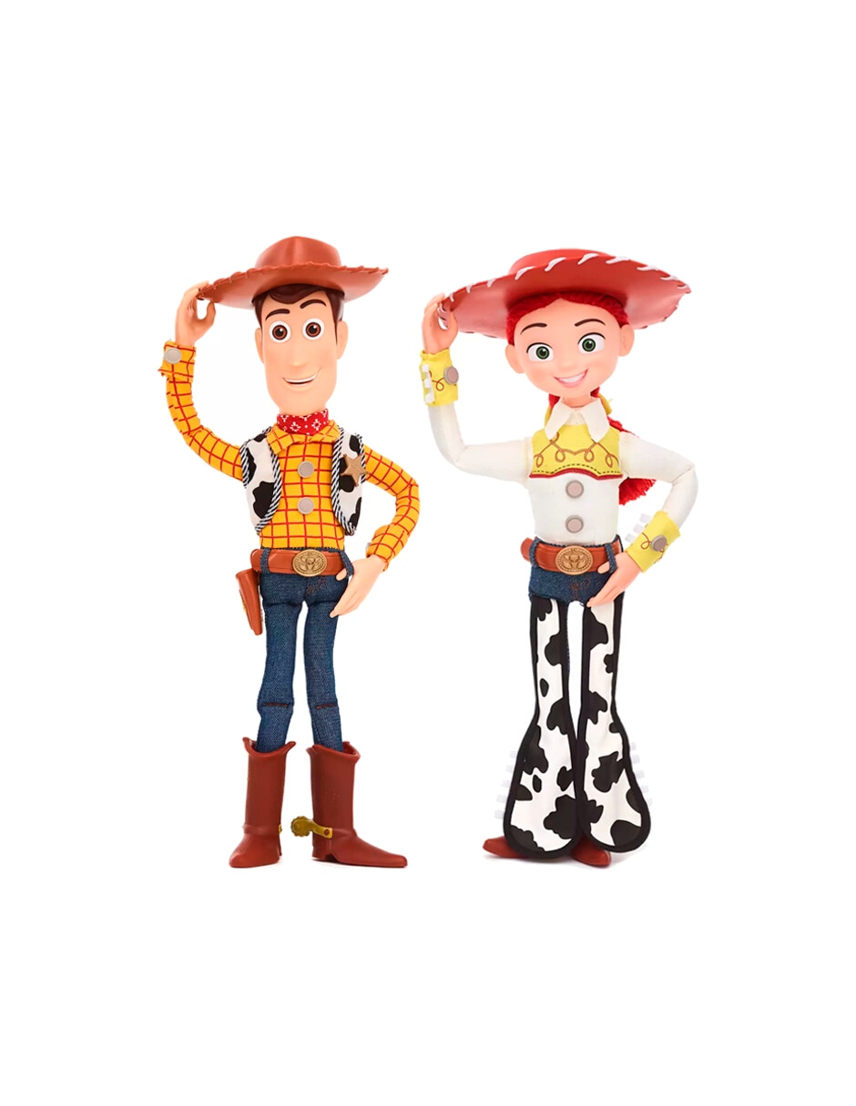 Set de figura de colección articulada toy story woody collectors 2 en 1