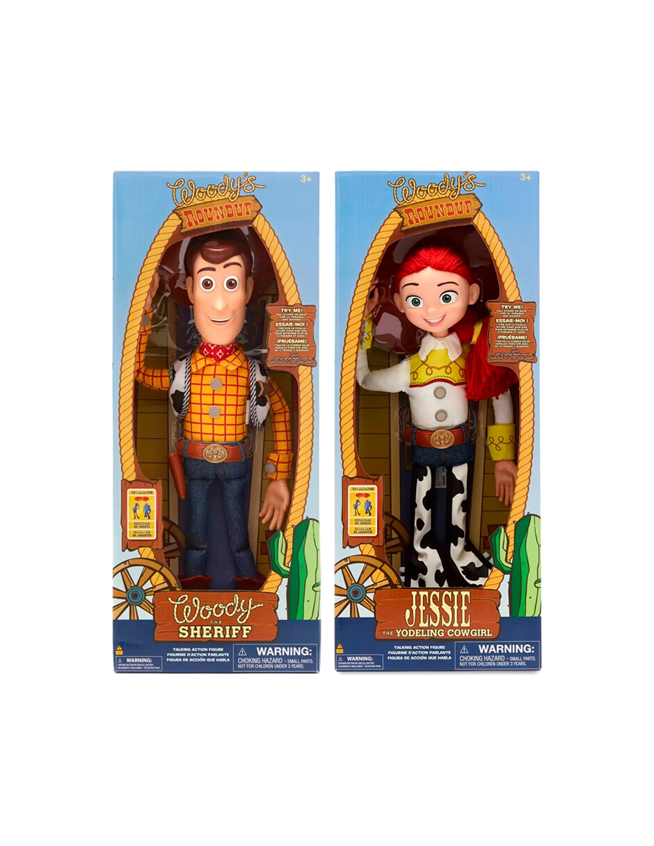 Set de figura de colección articulada toy story woody collectors 2 en 1