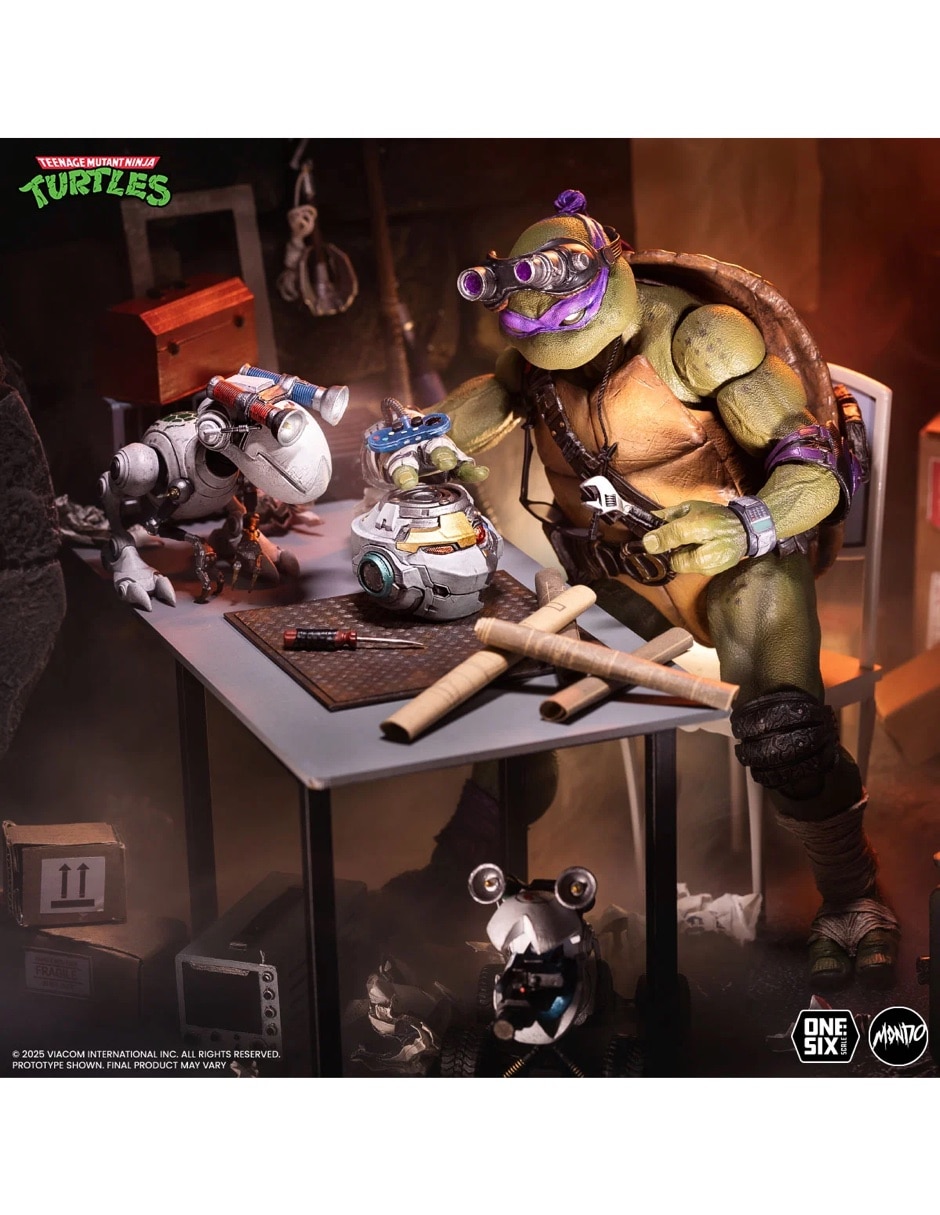 Figura de colección articulada Tales Of The Teenage Mutant Ninja Turtles Donatello Limitada 5